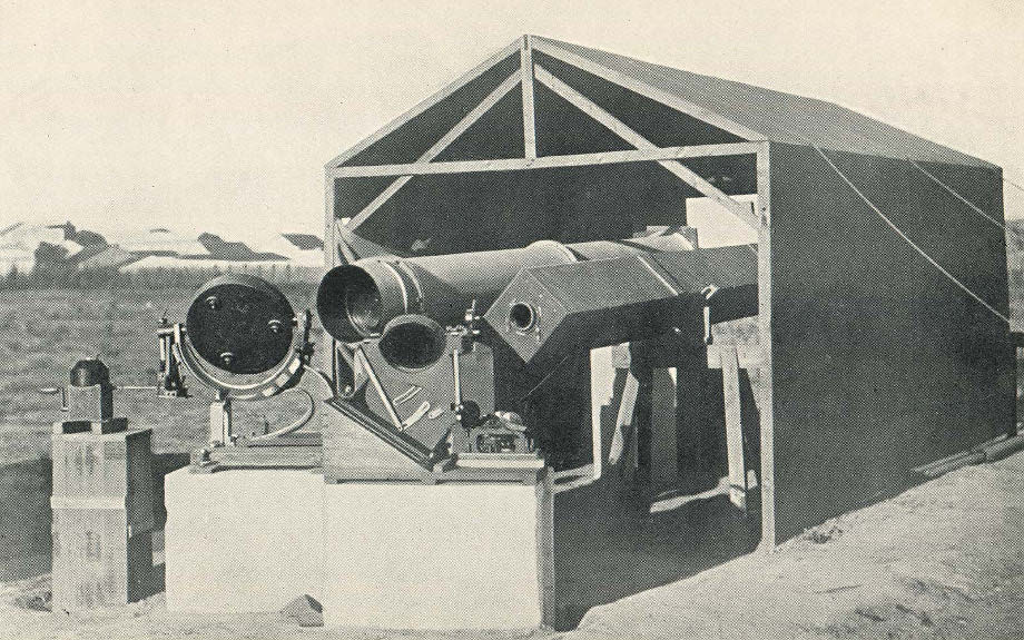 Royal Observatory Greenwich 1919 eclipse Sobral observing site